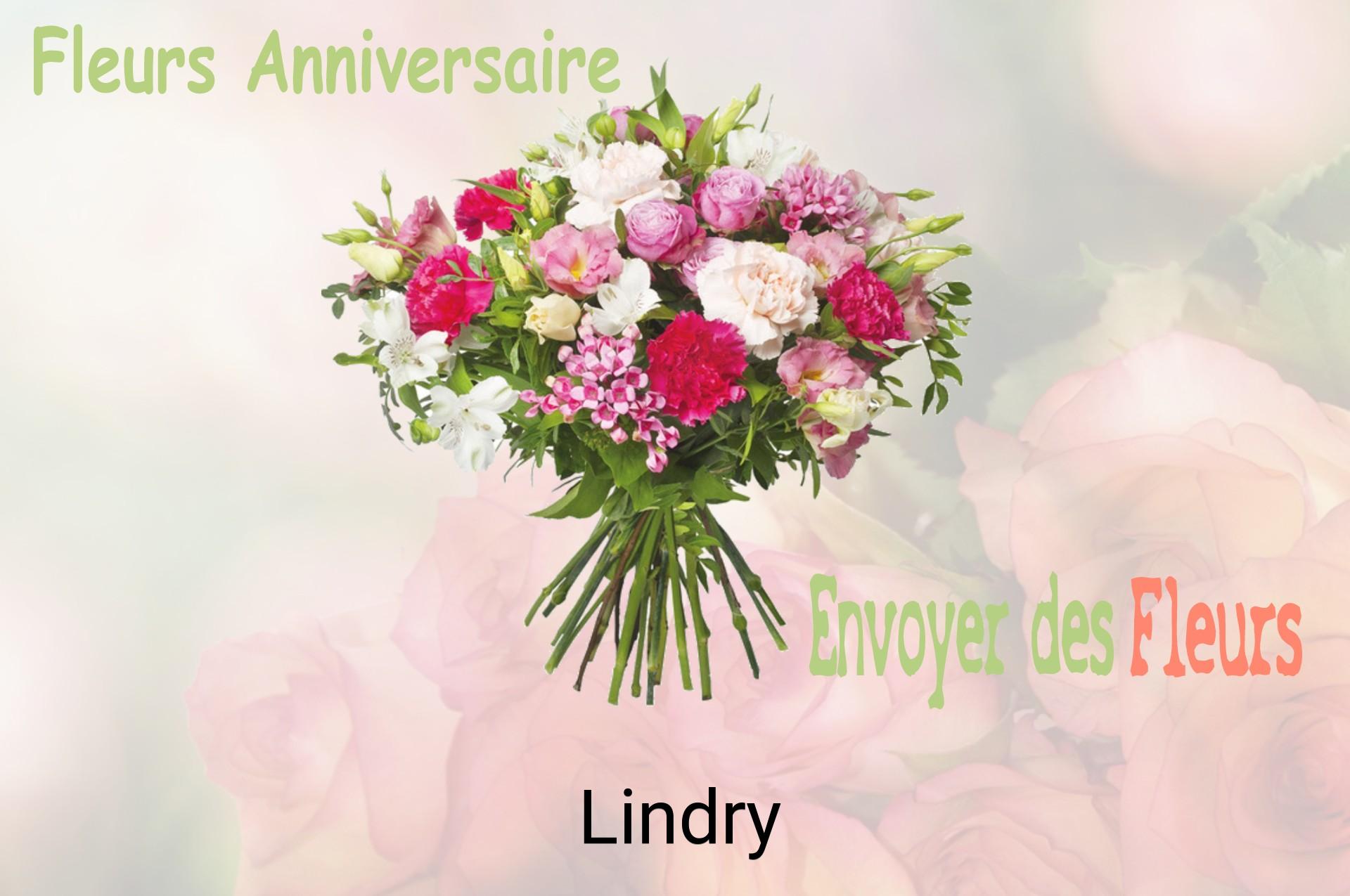 Bouquet de fleurs d’anniversaire livré à Lindry